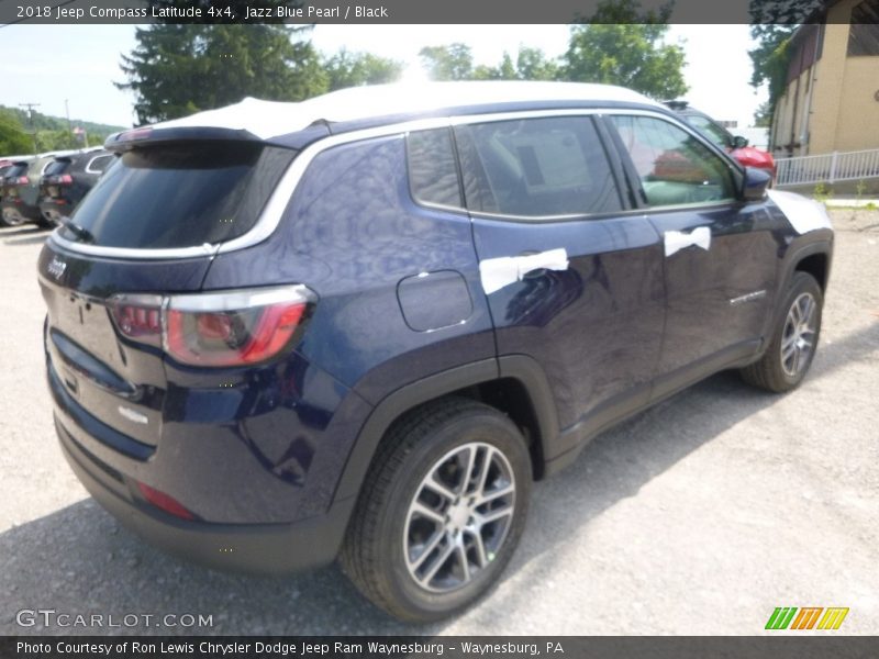 Jazz Blue Pearl / Black 2018 Jeep Compass Latitude 4x4
