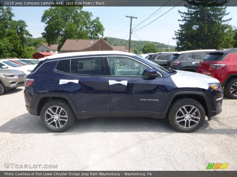 Jazz Blue Pearl / Black 2018 Jeep Compass Latitude 4x4