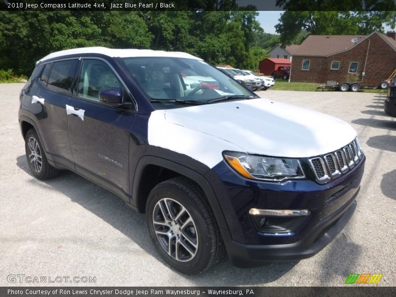 Jazz Blue Pearl / Black 2018 Jeep Compass Latitude 4x4