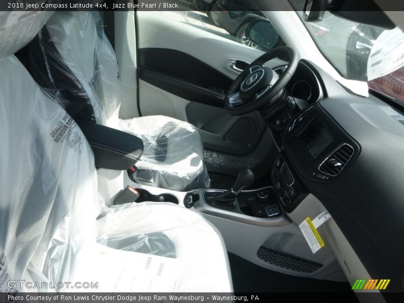 Jazz Blue Pearl / Black 2018 Jeep Compass Latitude 4x4