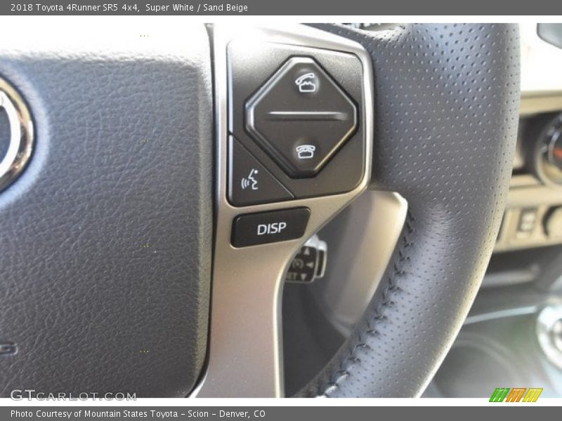 Super White / Sand Beige 2018 Toyota 4Runner SR5 4x4
