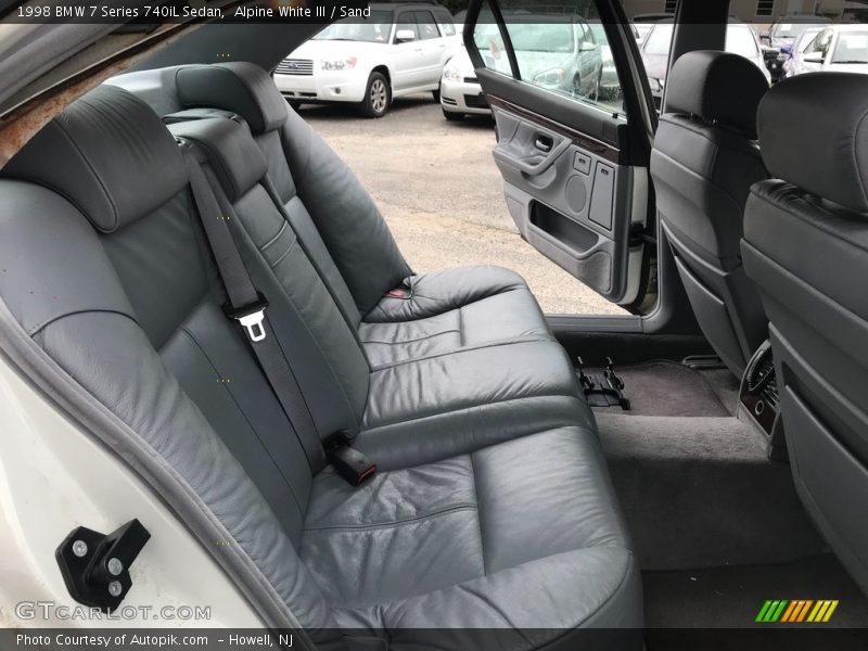 Alpine White III / Sand 1998 BMW 7 Series 740iL Sedan