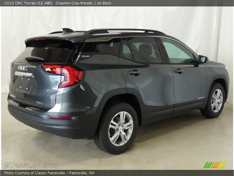 Graphite Gray Metallic / Jet Black 2019 GMC Terrain SLE AWD