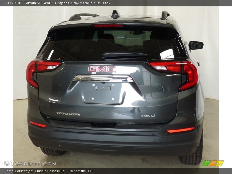 Graphite Gray Metallic / Jet Black 2019 GMC Terrain SLE AWD