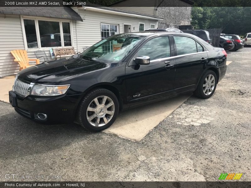 Black / Sand 2008 Lincoln MKZ AWD Sedan