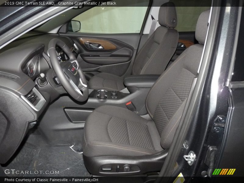 Graphite Gray Metallic / Jet Black 2019 GMC Terrain SLE AWD