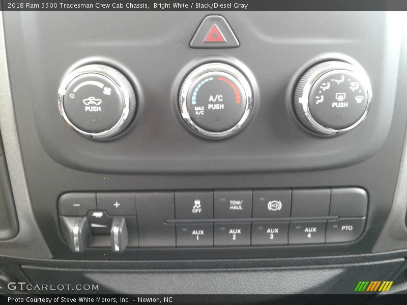 Controls of 2018 5500 Tradesman Crew Cab Chassis