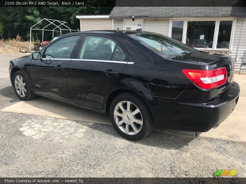 Black / Sand 2008 Lincoln MKZ AWD Sedan