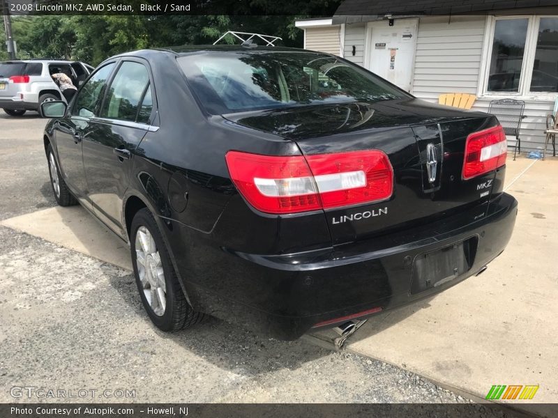 Black / Sand 2008 Lincoln MKZ AWD Sedan