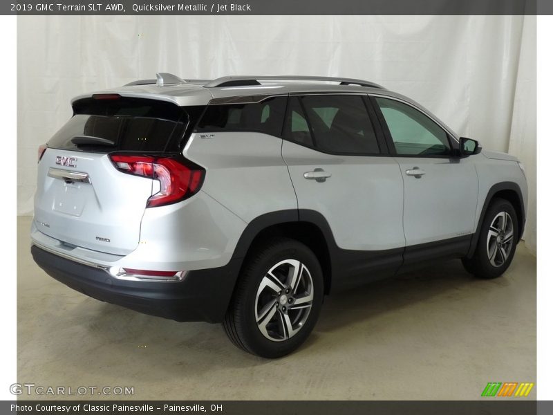 Quicksilver Metallic / Jet Black 2019 GMC Terrain SLT AWD