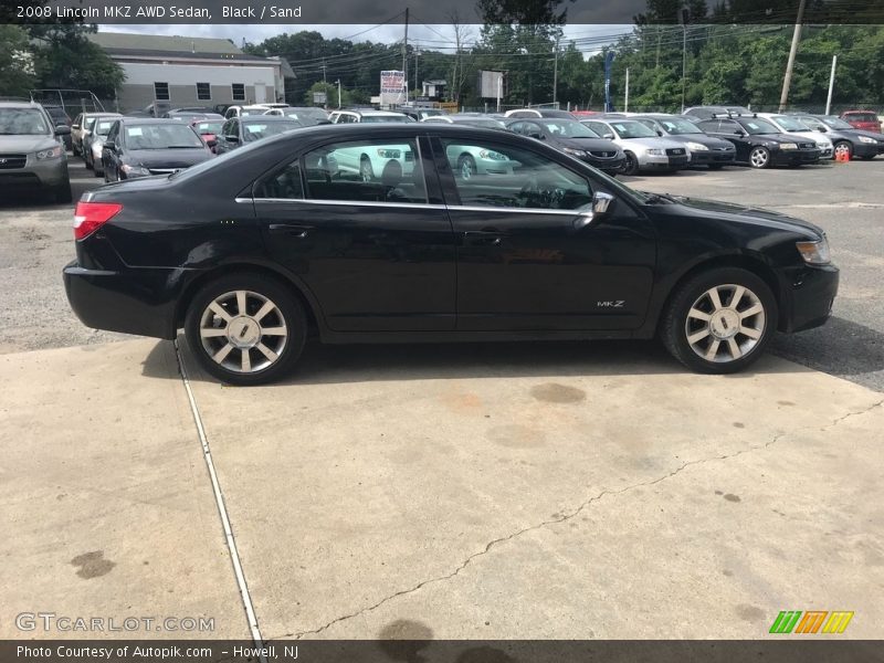 Black / Sand 2008 Lincoln MKZ AWD Sedan