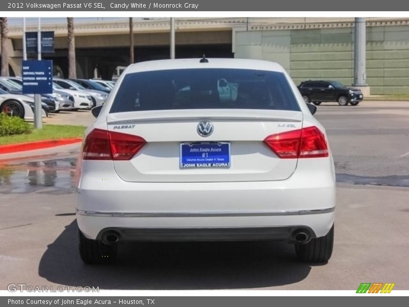 Candy White / Moonrock Gray 2012 Volkswagen Passat V6 SEL