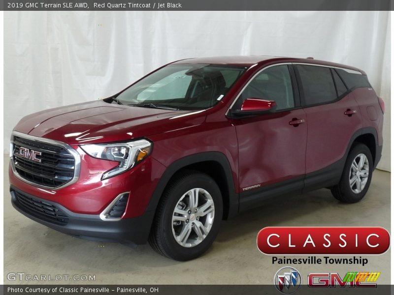 Red Quartz Tintcoat / Jet Black 2019 GMC Terrain SLE AWD