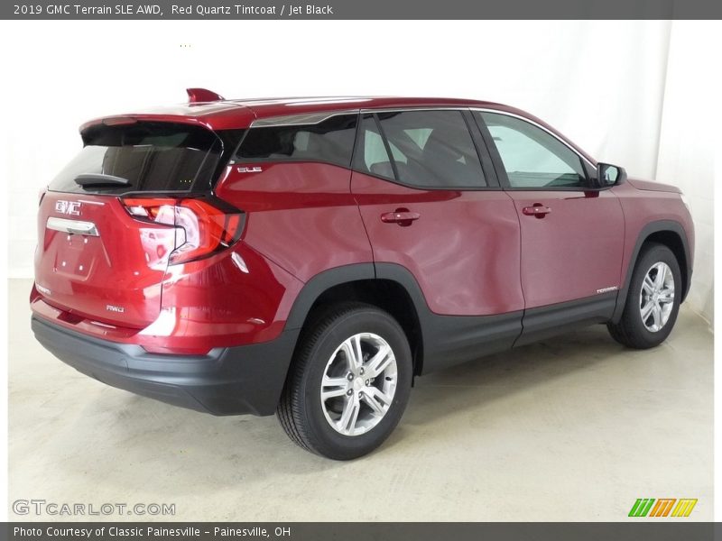Red Quartz Tintcoat / Jet Black 2019 GMC Terrain SLE AWD