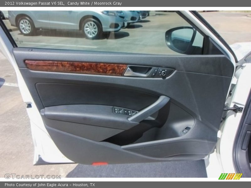 Candy White / Moonrock Gray 2012 Volkswagen Passat V6 SEL
