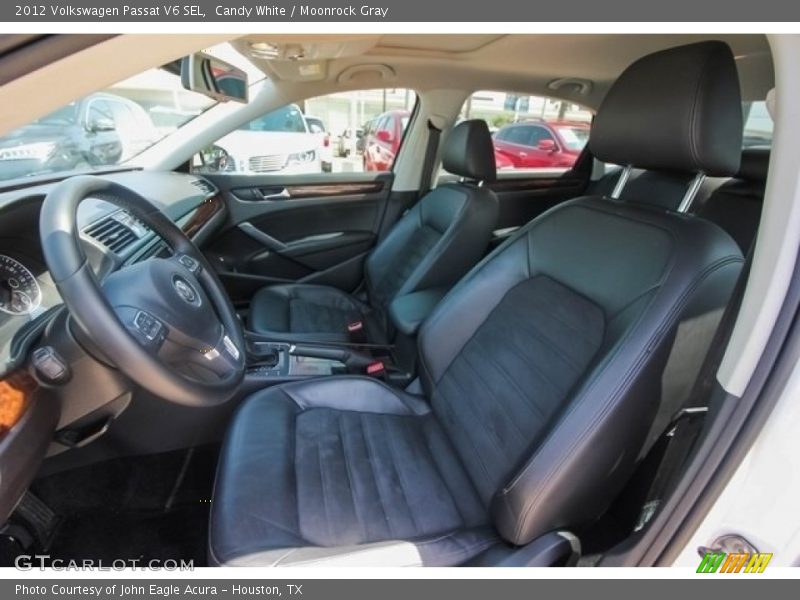 Candy White / Moonrock Gray 2012 Volkswagen Passat V6 SEL