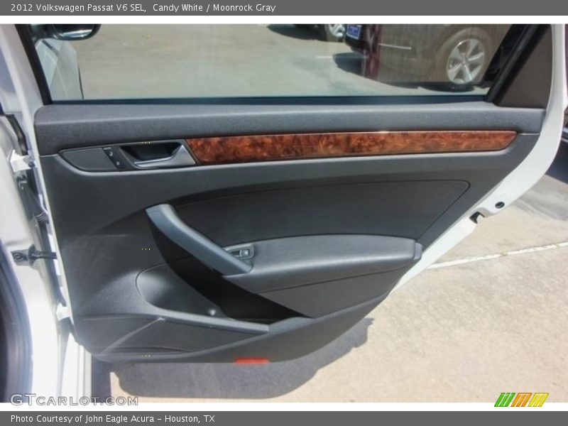 Candy White / Moonrock Gray 2012 Volkswagen Passat V6 SEL