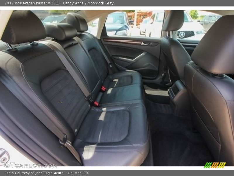 Candy White / Moonrock Gray 2012 Volkswagen Passat V6 SEL