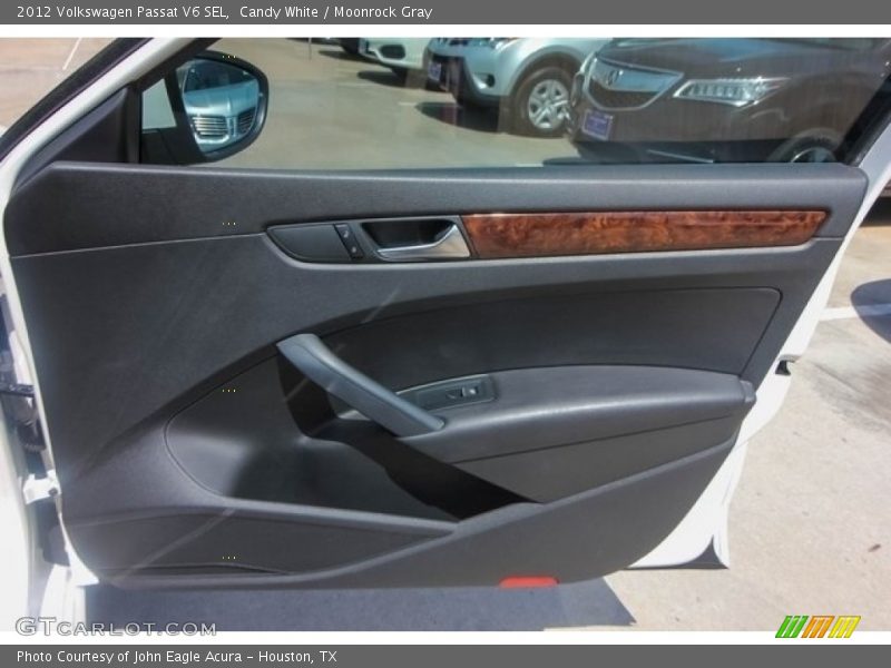 Candy White / Moonrock Gray 2012 Volkswagen Passat V6 SEL
