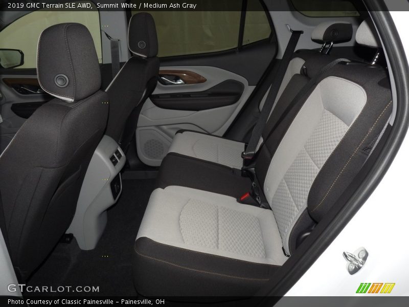 Summit White / Medium Ash Gray 2019 GMC Terrain SLE AWD
