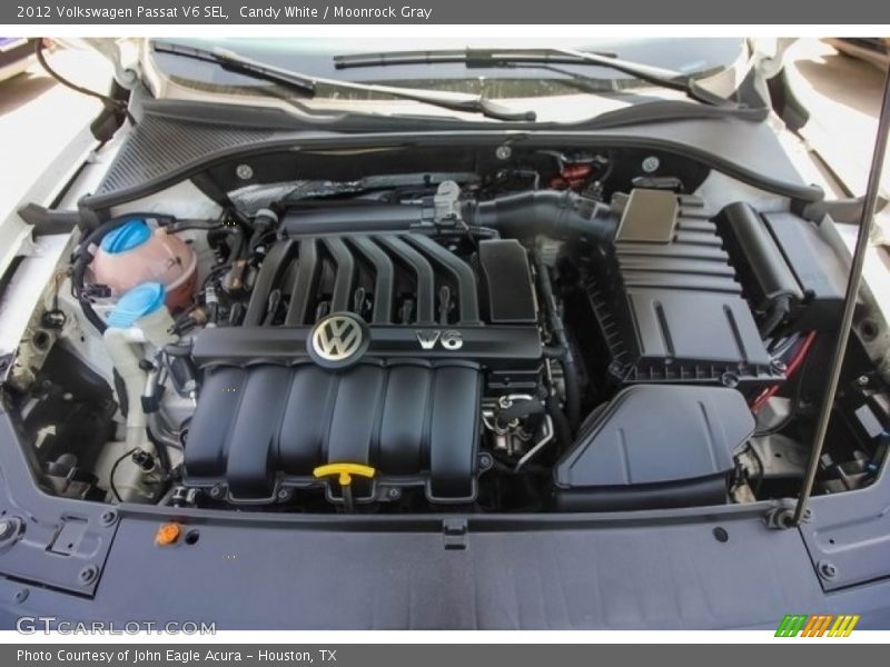 Candy White / Moonrock Gray 2012 Volkswagen Passat V6 SEL
