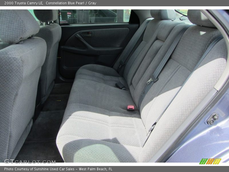 Constellation Blue Pearl / Gray 2000 Toyota Camry LE