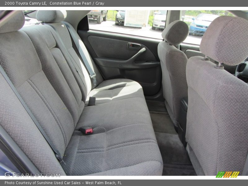 Constellation Blue Pearl / Gray 2000 Toyota Camry LE