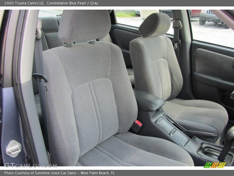 Constellation Blue Pearl / Gray 2000 Toyota Camry LE