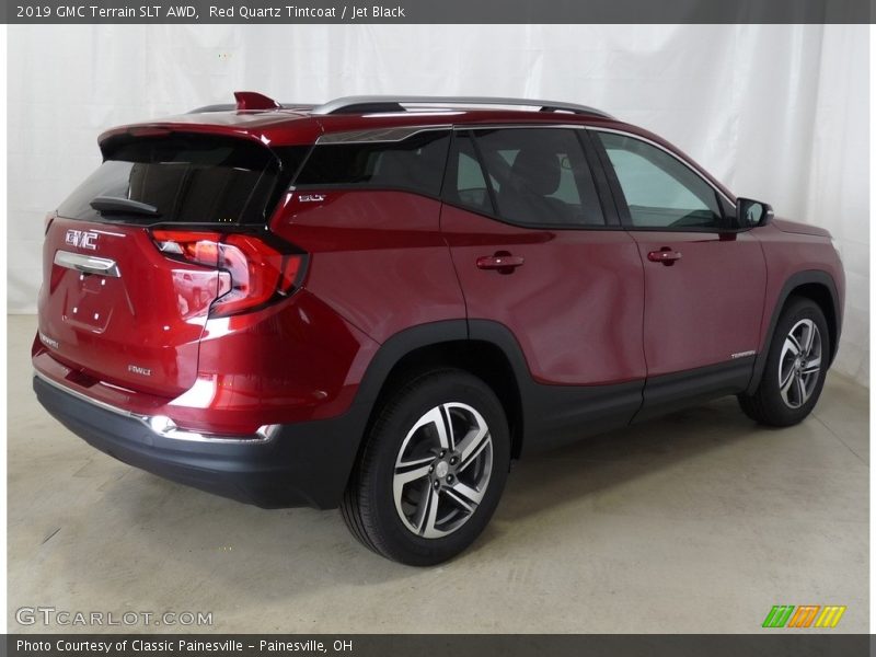 Red Quartz Tintcoat / Jet Black 2019 GMC Terrain SLT AWD