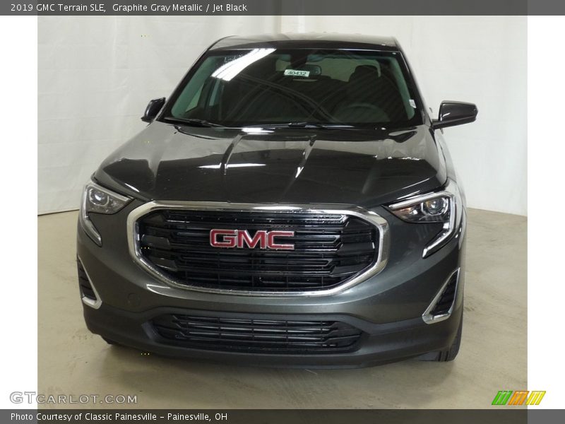 Graphite Gray Metallic / Jet Black 2019 GMC Terrain SLE