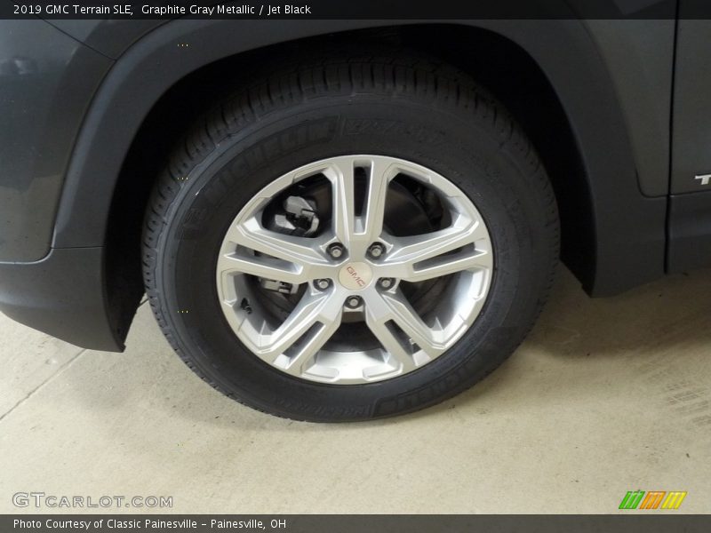 Graphite Gray Metallic / Jet Black 2019 GMC Terrain SLE