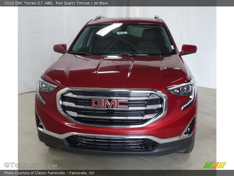 Red Quartz Tintcoat / Jet Black 2019 GMC Terrain SLT AWD