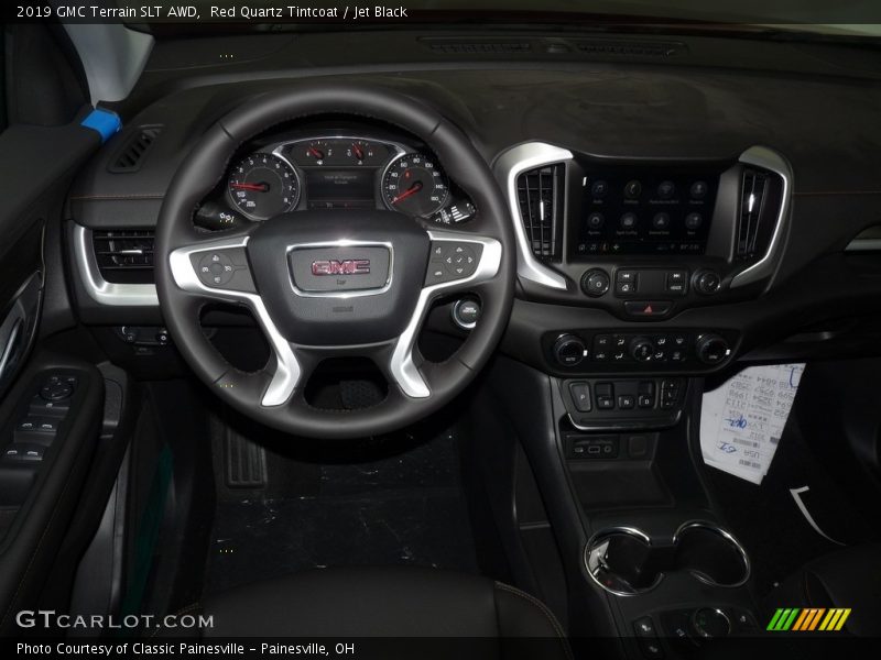 Red Quartz Tintcoat / Jet Black 2019 GMC Terrain SLT AWD
