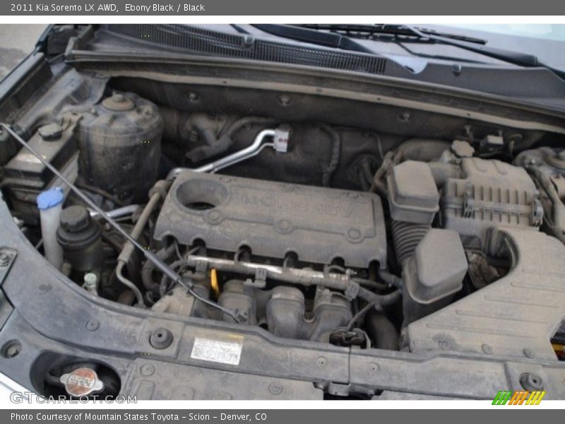 Ebony Black / Black 2011 Kia Sorento LX AWD