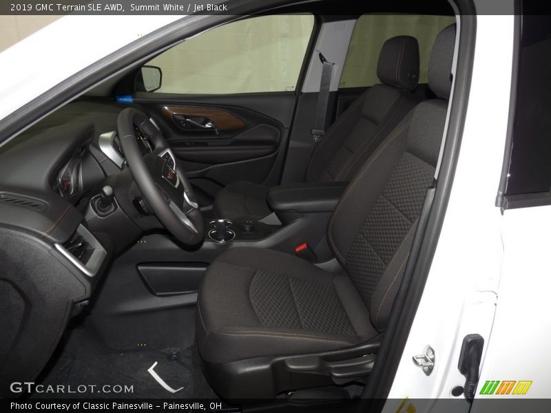 Summit White / Jet Black 2019 GMC Terrain SLE AWD