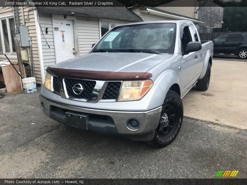 Radiant Silver / Graphite 2008 Nissan Frontier XE King Cab