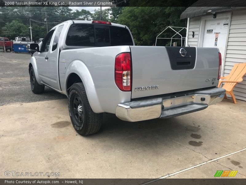 Radiant Silver / Graphite 2008 Nissan Frontier XE King Cab