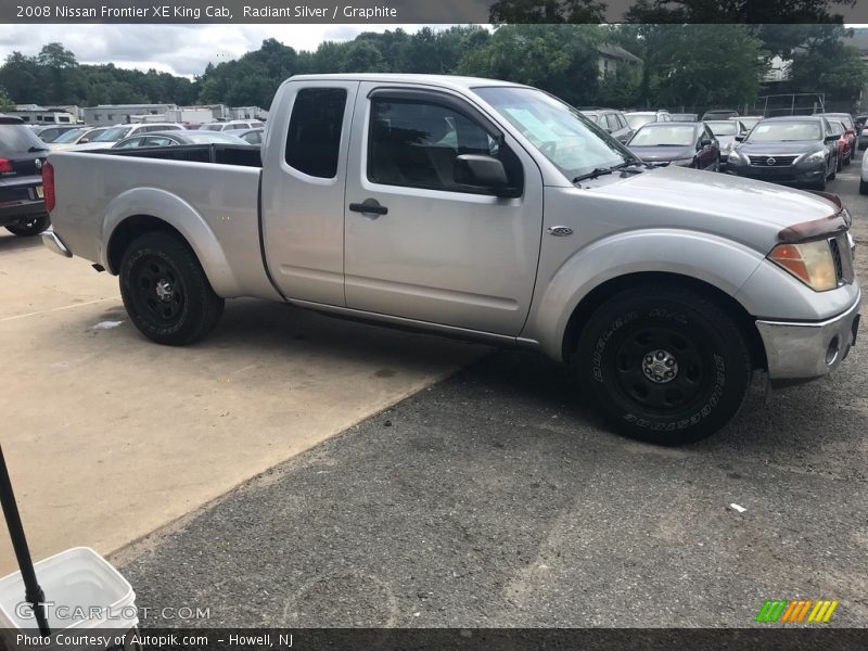 Radiant Silver / Graphite 2008 Nissan Frontier XE King Cab
