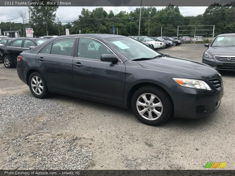 Black / Bisque 2011 Toyota Camry LE