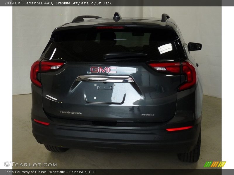 Graphite Gray Metallic / Jet Black 2019 GMC Terrain SLE AWD