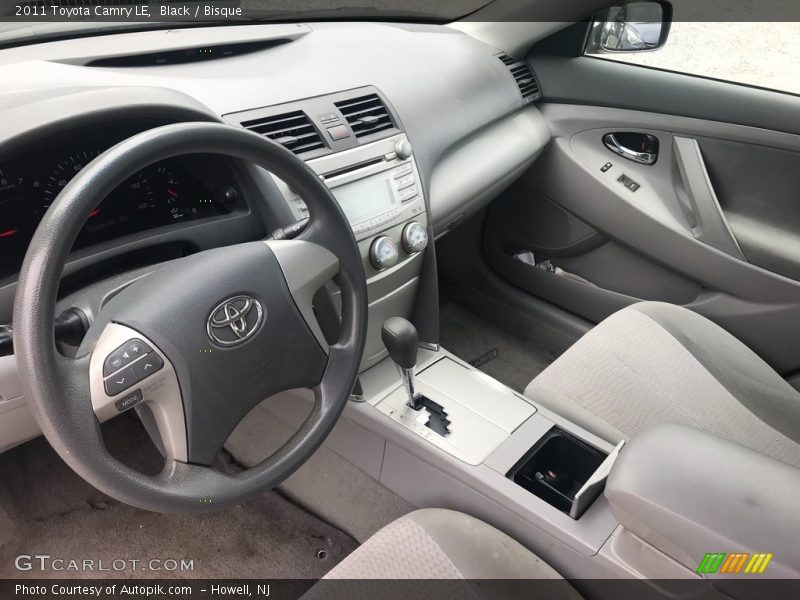Black / Bisque 2011 Toyota Camry LE