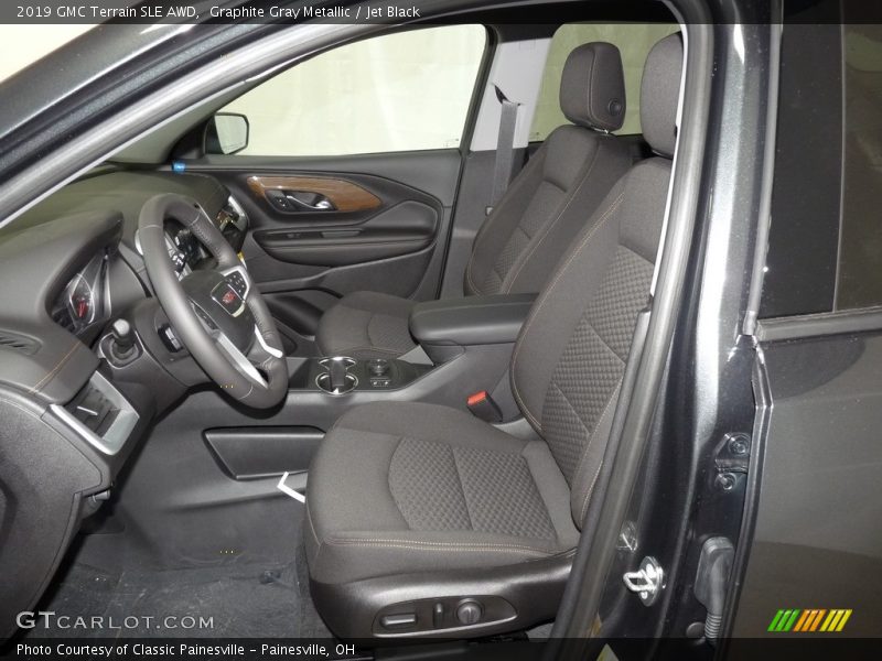 Graphite Gray Metallic / Jet Black 2019 GMC Terrain SLE AWD