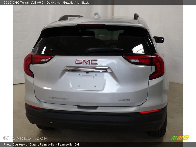 Quicksilver Metallic / Jet Black 2019 GMC Terrain SLE AWD