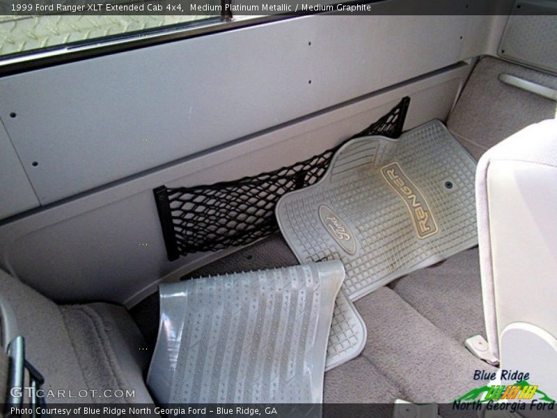 Medium Platinum Metallic / Medium Graphite 1999 Ford Ranger XLT Extended Cab 4x4