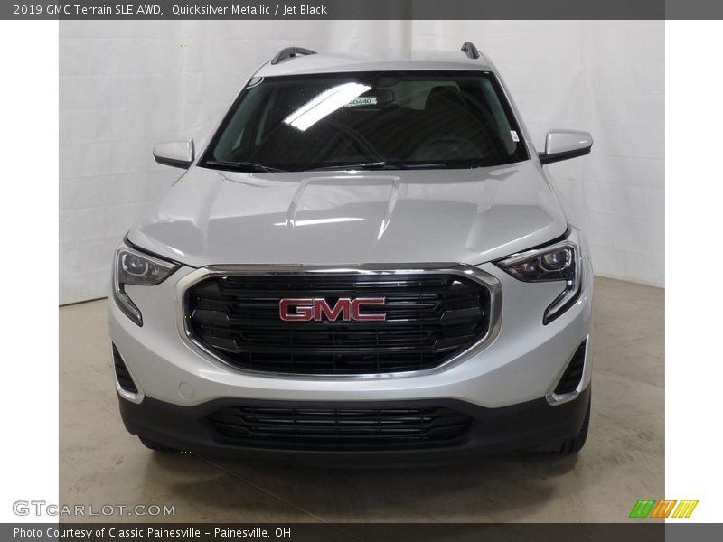 Quicksilver Metallic / Jet Black 2019 GMC Terrain SLE AWD