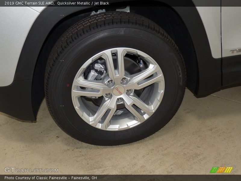 Quicksilver Metallic / Jet Black 2019 GMC Terrain SLE AWD