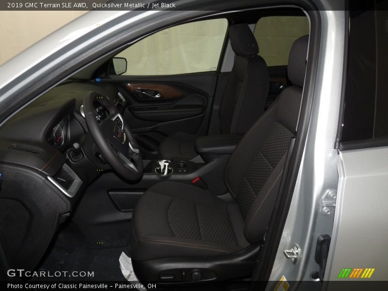 Quicksilver Metallic / Jet Black 2019 GMC Terrain SLE AWD