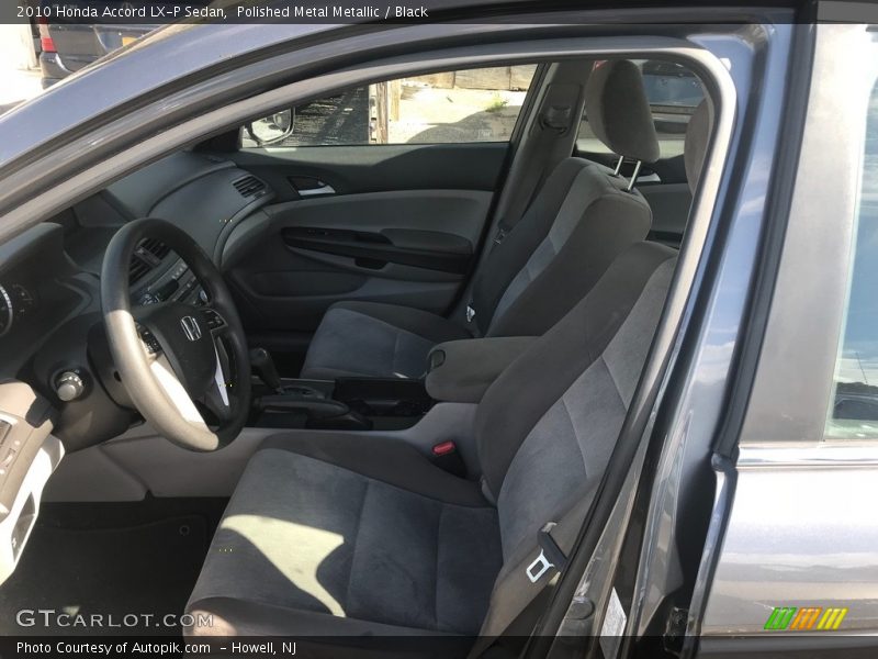 Polished Metal Metallic / Black 2010 Honda Accord LX-P Sedan