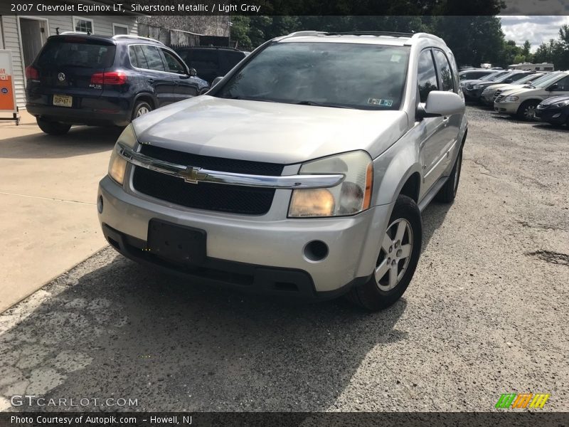 Silverstone Metallic / Light Gray 2007 Chevrolet Equinox LT