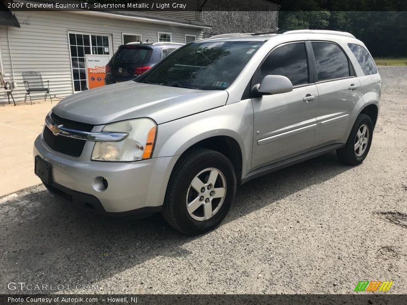 Silverstone Metallic / Light Gray 2007 Chevrolet Equinox LT